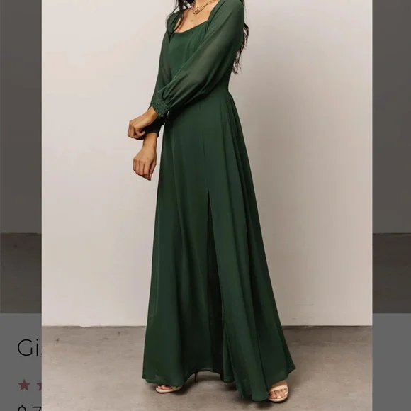 Baltic Born Green Maxi Dress - Picture 4 of 12